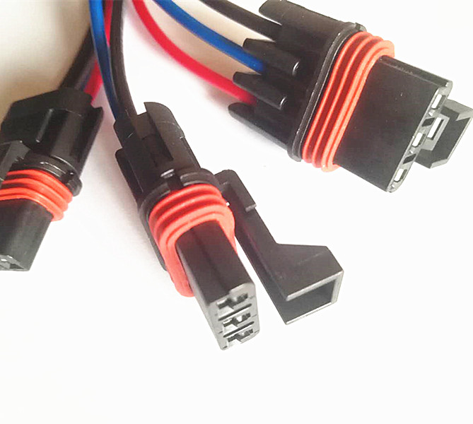 wire harness 6PCS Pulse Power Plug Connector, Pigtail for 2018 Polaris Ranger XP1000 & RS1