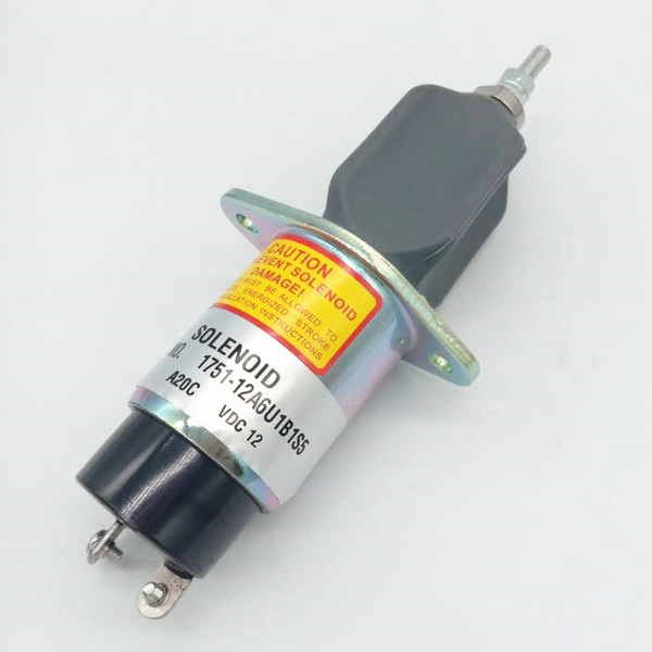 1751-12A6U1B1S5 Stop Solenoid for Kubota Engine