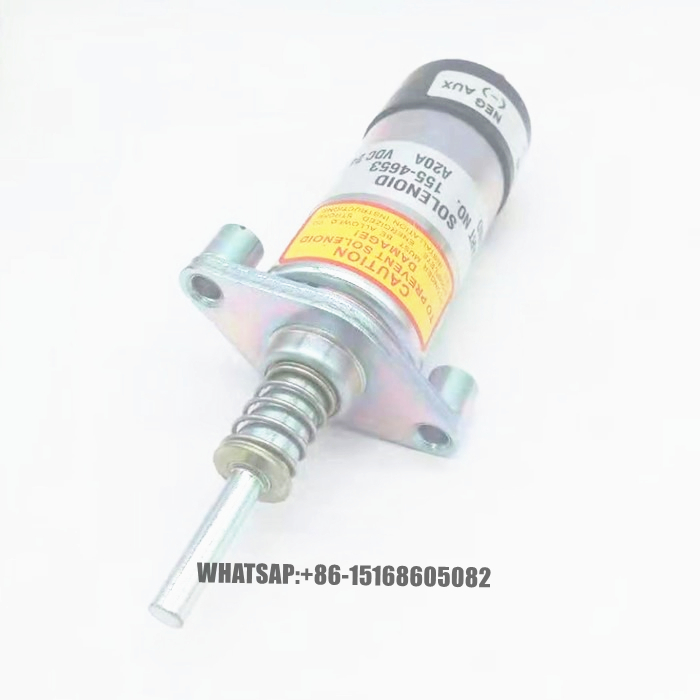 stop solenoid 155-4653 for Caterpillar 3406